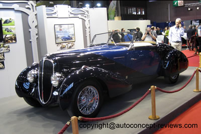 1946 Delahaye 135 MC by Classic Touraine - Exhibit FISKENS 